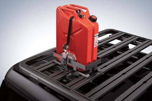 Discover Ford Bronco Accessories in PR, Racks And Carriers By Yakima - Cargo Platform Jerry Can Mounting Kit